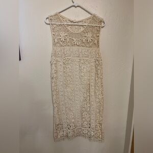 Lovestitch crochet knee length dress